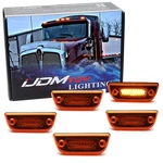 5PC Amber Lens Led Roof Clearance Marker Light For Kenworth T680 T770 T880. Fixed Price $53.09.