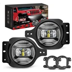 Nilight 4" Led Fog Lights For 18-23 Jeep Wrangler Jlu Gladiator Jt. Fixed Price $95.40.