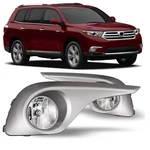For 2011 2012 2013 Toyota Highlander Pair Fog Lights Front Bumper Halogen Lamps. Fixed Price $55.99.