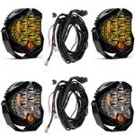 Baja Designs LP9 Pro Led Lights & Upfitter Wiring (2 Amber Spot Clear Combo). Fixed Price $3093.80.