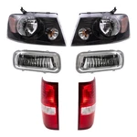 Brock Headlights-fog Lights-styleside Tail 6 Pc Set Fits F-150. Fixed Price $260.20.
