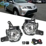 For Toyota RAV4 2013-2015 Fog Lights Assembly W/ Wiring+switch Halogen Lamps. Fixed Price $21.93.