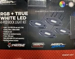 New Heise RGBW1-4KT Pod Rock Led Light Kit. Fixed Price $249.00.
