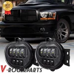 Led Fog Lights Fit For Dodge Ram 1500 02-08 / 2500 3500 03-09 Pickup Truck. Fixed Price $57.79.