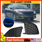 Pcs Front Bumper Fog Lights Cover Left&right Set For 2009-2010 Toyota Corolla. Fixed Price $12.99.