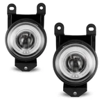 Winjet CFWJ-0064-C Clear Halo Projector Fog Lights For Gmc Yukon Denali Sierra. Fixed Price $40.32.