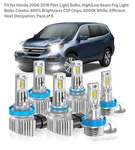 2006 - 2018 Honda Pilot Led Headlights/fog Upgrade Kit. Fixed Price $50.00.