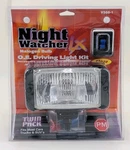Peterson Lighting V566-1 Night Watcher Lx O.e. Clear Driving Kit W/switch. Fixed Price $54.89.