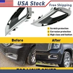2PCS For 2015-20 Gmc Yukon Fog Light Cover Lamp Grille Bezel Trim Auxito Xh. Fixed Price $61.99.