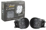 SS3 Led Sae/dot Type B Fog Light Kit Pro Optic White Diode Dynamics. Fixed Price $379.95.