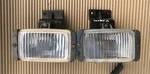 1989 Pontiac Sunbird Fog Lights With Housings And Brackets Left & Right (set). Fixed Price $125.00.