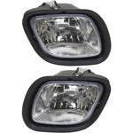 For Freightliner Cascadia Fog Light 2008-2016 Passenger And Driver Pair/set. Fixed Price $135.56.