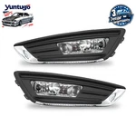2015-18 Ford Focus Bumper Fog Lights Driving Lamps Left+right W/cover Bezel. Fixed Price $48.30.