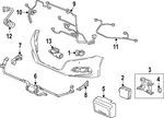 Genuine Honda Connector Wire 32216-TVC-YA0. Fixed Price $120.61.