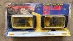 Vtg Nos Fog Lamp Set Quartz Halogen Complete Kit Glass Lens & Wiring Kmart 1980S. Fixed Price $99.99.