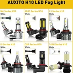 Auxito 9140 9145 H10 Led Bulbs Foglight Xenon White 6000K High Power Canbus. Fixed Price $19.94.