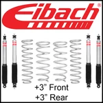 Eibach Pro-truck Stage FRONT/+3" Rear Lift Kit Fits 1991-1997 Land Cruiser. Fixed Price $985.50.