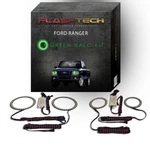 Green Angel Eye Led Halo Ring Kit 2001-2011 Ford Ranger Headlights. Fixed Price $132.30.
