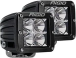 Rigid 3X3" Black D-series Pro Flood Surface Mount Led Fog Lights With Bracket. Fixed Price $242.95.