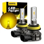 Auxito Canbus H16 H11 H8 Led Fog Light Lamps Amber 3000K Yellow Conversion Kit. Fixed Price $27.99.