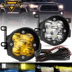 Auxbeam Bumper 3" Led Fog Lights Spot Offroad For Toyota Tacoma 4 Runner Tundra. Fixed Price $127.49.