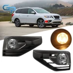 Pair Of Fog Lights Fit For Nissan Pathfinder 2017-2019 +wiring Switch Clear Lens. Fixed Price $33.09.