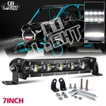 Slim 7INCH Led Work Light Bar Offroad Driving Truck Combo Fog Lamp Atv Utv 4WD. Fixed Price $9.89.