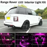 Pink Purple Premium Range Rover Vogue L322 2002-2012 Led Interior Kit Lights. Fixed Price $28.22.