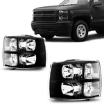 Torchbeam Headlights Assembly Compatible With 2007-2014 Chevy Silverado 1500. Fixed Price $166.92.