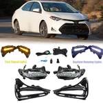 Led Double Color Fog Light Drl Turn Signal For 2017-2019 Toyota Corolla Xle. Fixed Price $45.65.