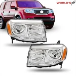 Chrome Housing For Honda Pilot 2012-2015 Halogen Headlights Assembly Left+right. Fixed Price $122.53.