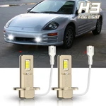 For Mitsubishi Eclipse 2000 2001 2002 2PCS H3 Led Fog Light Bulbs Conversion Kit. Fixed Price $13.99.