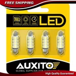 4X Auxito 39-42MM Led Festoon Bulbs 6500K White 578 211-2 212-2 569 6411 6451. Fixed Price $15.19.