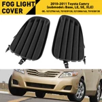 Fog Light Cover Fits For 2010 2011 Toyota Camry Driver & Passenger Side Set Of. Fixed Price $13.29.