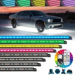 8PCS U8 Rgbw Led Underglow Underbody Lights Strips Aluminum Housing Dual Remote. Fixed Price $92.90.