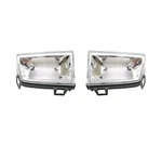 New***genuine Mercedes-benz W140 Front Fog Light Lens Set 1408201566/1408201666. Fixed Price $389.98.