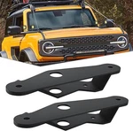 Nilight 2PCS Lower Windshield Hinge Mounting Brackets Dual A-pillar. Fixed Price $31.99.