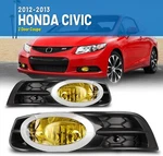 For 2012-2013 Honda Civic Door Coupe Fog Lights Bumper Lamps W/switch + Wiring. Fixed Price $59.99.