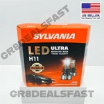 Sylvania Led Ultra H11 Fog Light Bulbs 6000K Cool White Bright Just Arrived. Fixed Price $59.95.
