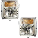 Set Of Clear Lens Fog Light For 2004-09 Cadillac Srx Lh & Rh Capa W/ Bulbs. Fixed Price $131.33.