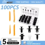 100 Pcs Bumper Clips 10MM Hood Fender Push Rivets Retainer Fasteners For Honda. Fixed Price $9.99.