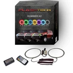Rgb Angel Eye Led Halo Kit With Rf Remote For 2003-2009 Hummer H2 Headlights. Fixed Price $152.60.