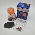 Material Handling Strobe Light, Beacon, Orange Amber, 5-1/2", Grote 77013. Fixed Price $60.00.