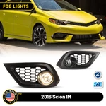 For 2016-2018 Toyota Corolla Scion Im Pair Fog Lights Lamps W/switch+wiring Kit. Fixed Price $47.99.