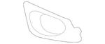 Genuine Mercedes-benz Fog Lamp Bezel 906-885-03-53-9678. Fixed Price $28.69.