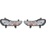 Lh And Rh Side Set Of 2 Fog Lamp Assembly Clear Lens Fits Leaf Rogue Sport. Fixed Price $196.50.
