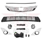 For 2012-2014 Toyota Camry Front Bumper Upper Lower Grille W/ Seal Fog Light Kit. Fixed Price $167.30.