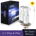 H3 Led Fog Light Bulbs Drl Conversion Kit 8000K For Jaguar Vanden Plas 1995-1997. Fixed Price $18.98.