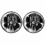 Kc Hilites 42361 White Led 7" Headlights Pair Kit Dot For 97-06 Jeep Wrangler. Fixed Price $749.99.