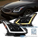 Fits Black 2008-2015 Infiniti G37 Q60 Coupe Projector Headlights Led Switchback. Fixed Price $431.25.